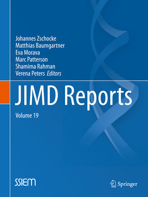 cover image of JIMD Reports, Volume 19
